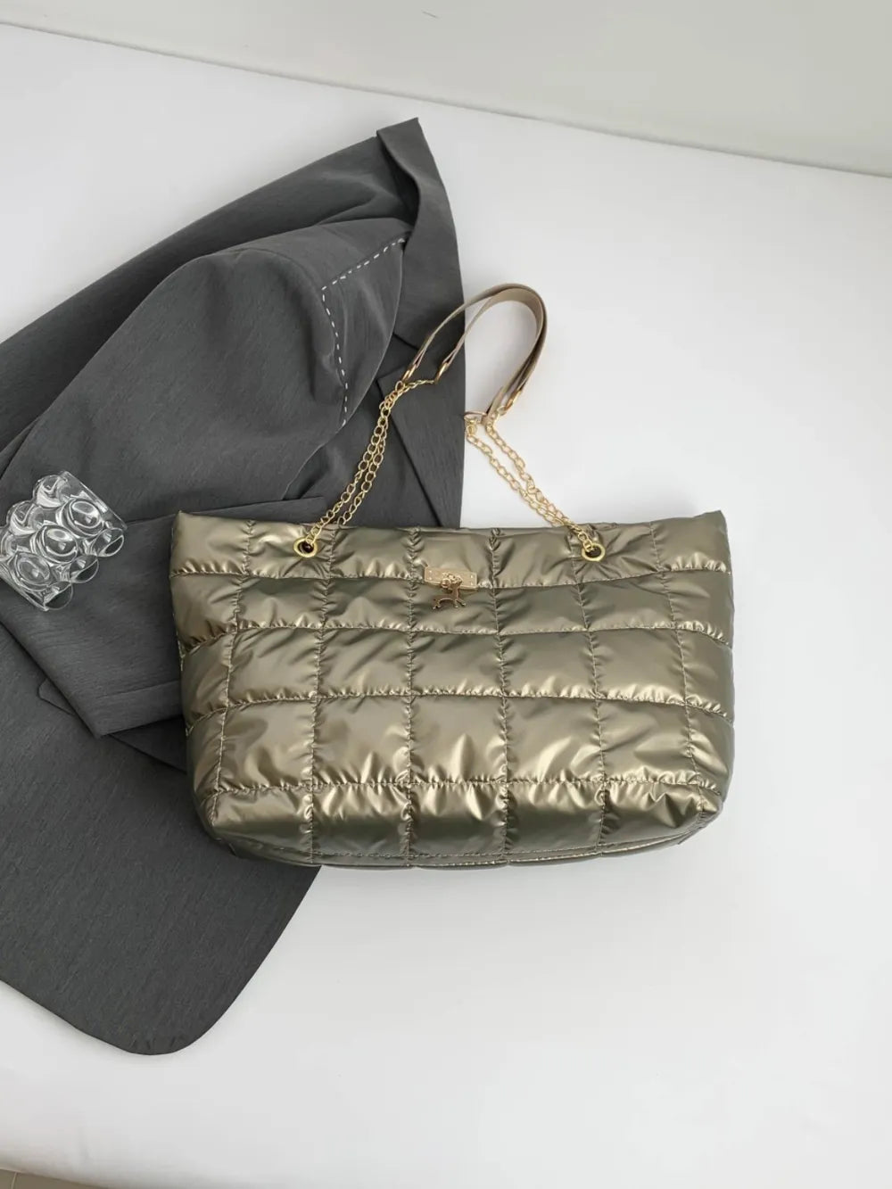 Bubble Texture Tote Bag - Tote Bag by Trendsi | Available at Handbags Specialist Headquarter