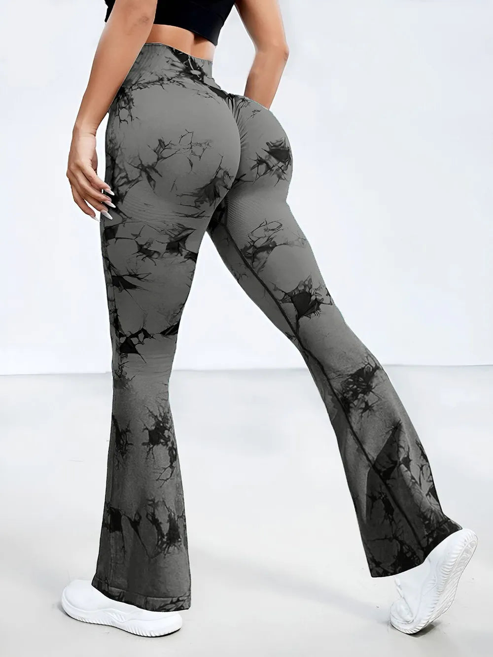 Tie-Dye High Waist Active Leggings - Leggings by Trendsi | Available at Handbags Specialist Headquarter