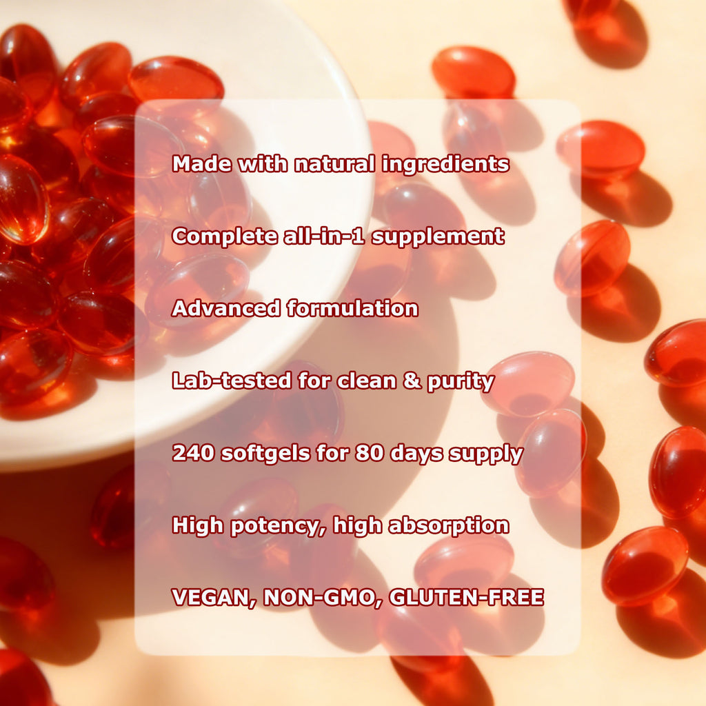 Chili Pepper Softgel for Vein & Heart Health, 240ct