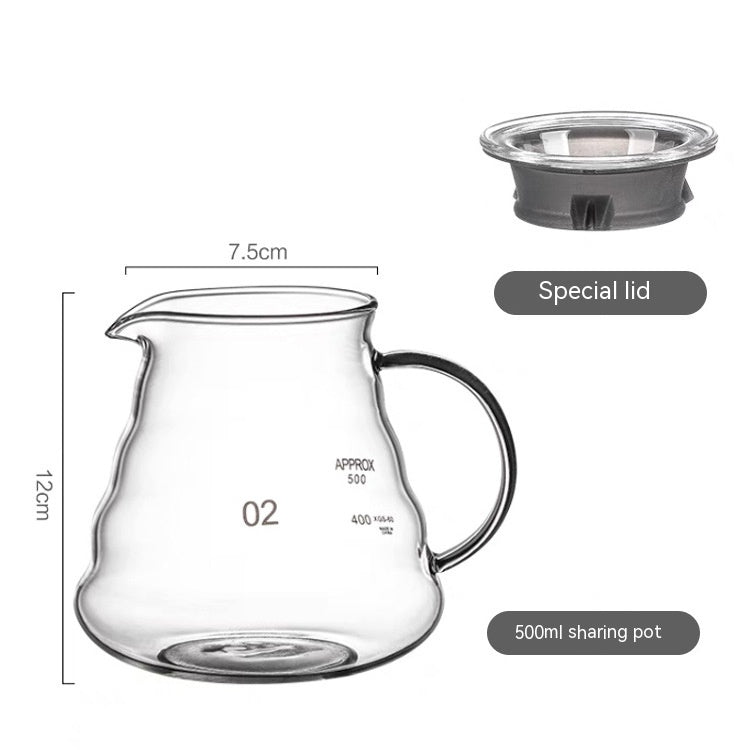BoroCloud Artisan Coffee Pot - Handcrafted Elegance