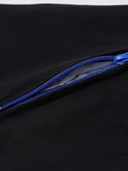 Men's Striped Zip Up Long Sleeve Jacket - Men's jackets by Trendsi | Available at Handbags Specialist Headquarter