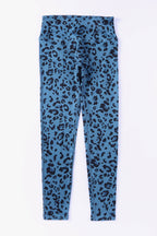 Leopard Print Wide Waistband Leggings - Leggings by Trendsi | Available at Handbags Specialist Headquarter