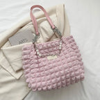 Cloud Puffy Polyester Tote Bag - Tote Bag by Trendsi | Available at Handbags Specialist Headquarter