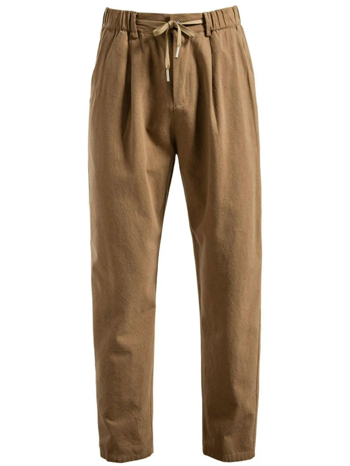 Men's Drawstring Straight Pants - Men's Pants by Trendsi | Available at Handbags Specialist Headquarter