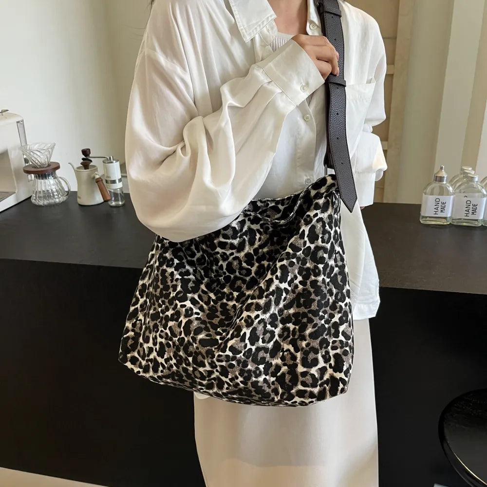 Leopard Adjustable Strap Tote Bag - Tote Bag by Trendsi | Available at Handbags Specialist Headquarter