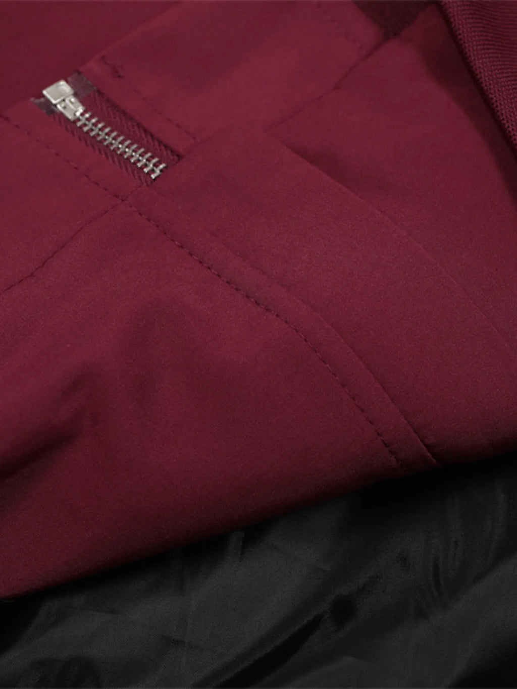 Men's Zip Up Long Sleeve Jacket - Men's jackets by Trendsi | Available at Handbags Specialist Headquarter