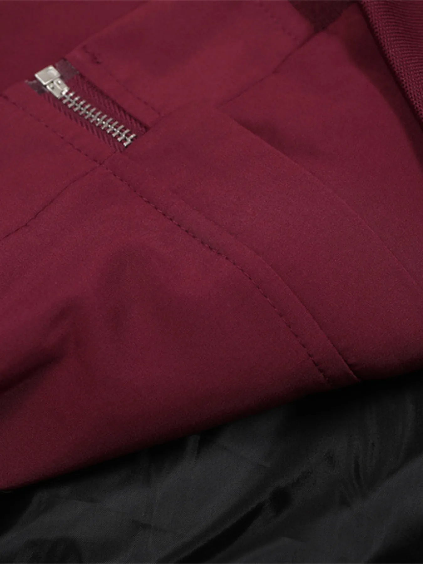 Men's Zip Up Long Sleeve Jacket - Men's jackets by Trendsi | Available at Handbags Specialist Headquarter