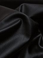 Men's Leather Bomber Jacket with Faux Fur Hood - Men's jackets by Trendsi | Available at Handbags Specialist Headquarter