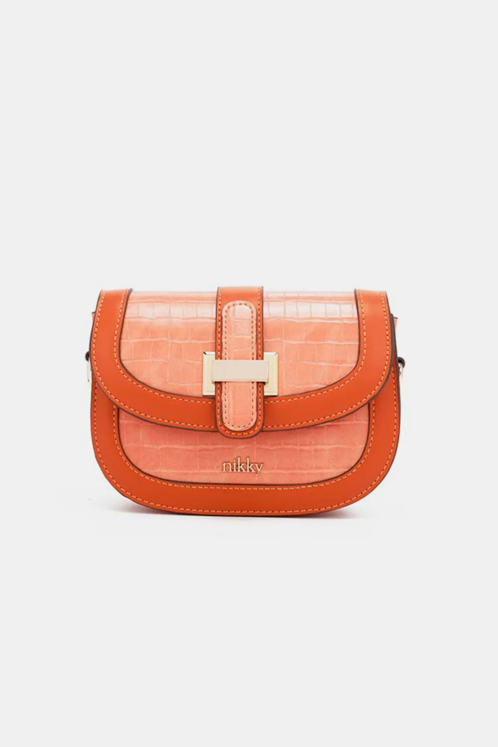 Nicole Lee USA Croc Embossed Crossbody Bag - Crossbody Bag by Trendsi | Available at Handbags Specialist Headquarter