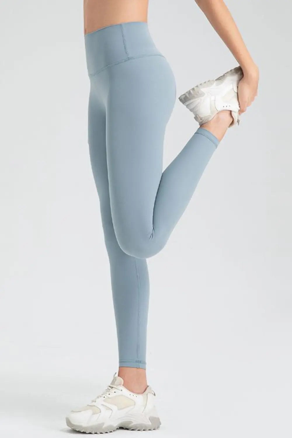 Wide Waistband Sport Leggings - Leggings by Trendsi | Available at Handbags Specialist Headquarter