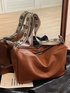 PU Leather Adjustable Strap Crossbody Bag - Crossbody Bag by Trendsi | Available at Handbags Specialist Headquarter