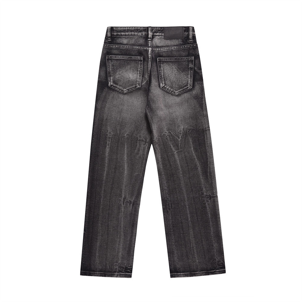UrbanEase Retro Loose Fit Pants for Men