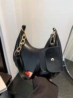 PU Leather Shoulder Bag with EarPods Bag - Crossbody Bag by Trendsi | Available at Handbags Specialist Headquarter