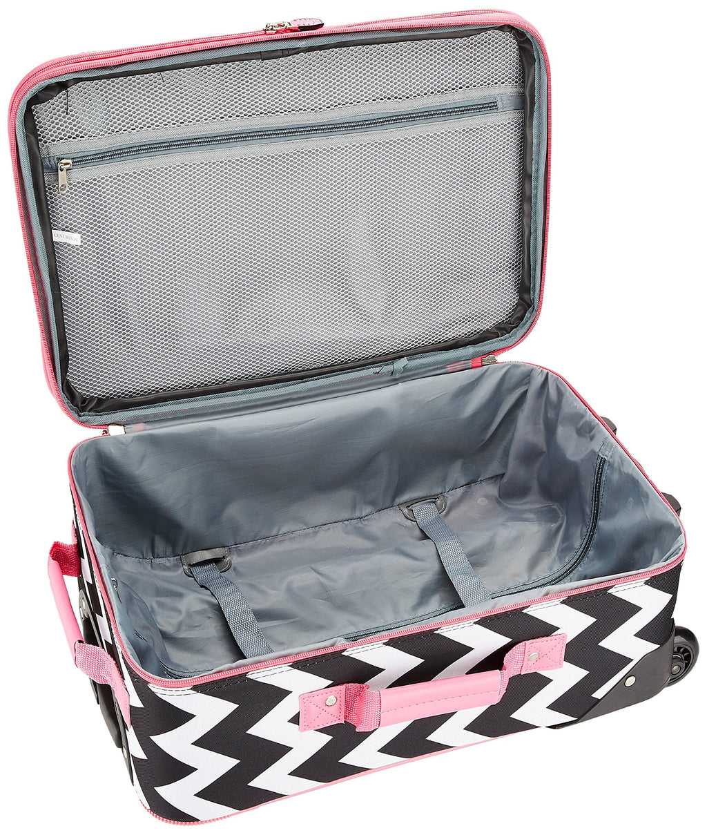 Rockland Expandable Dot Luggage Set - 2 Piece -  by Handbags Specialist Headquarter | Available at Handbags Specialist Headquarter