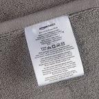 Soft Silver Banded Bath Rug Mat - Decor by Handbags Specialist Headquarter | Available at Handbags Specialist Headquarter