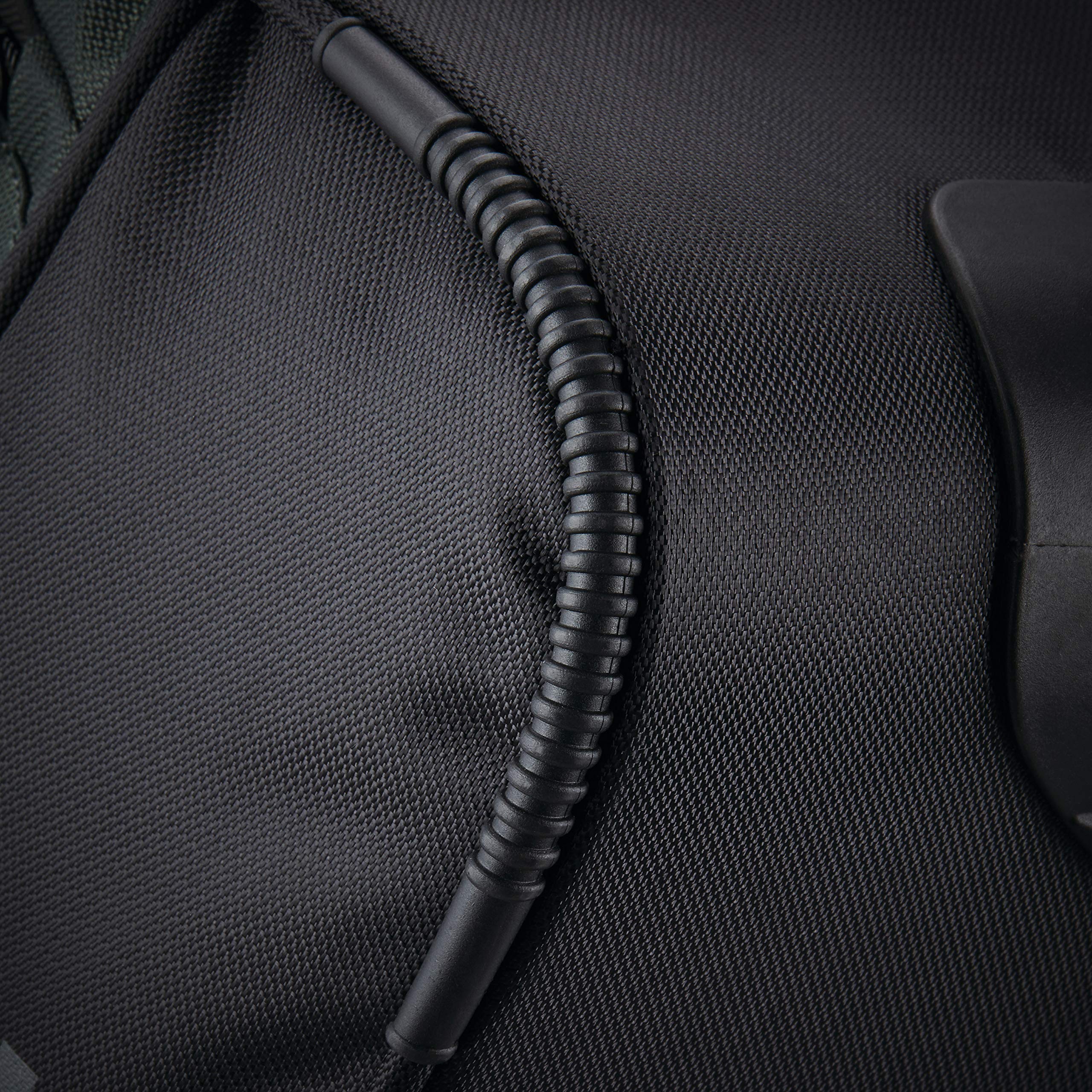 Andante 2 Rolling Duffel - 22 Sleek Black Travel Bag -  by Handbags Specialist Headquarter | Available at Handbags Specialist Headquarter