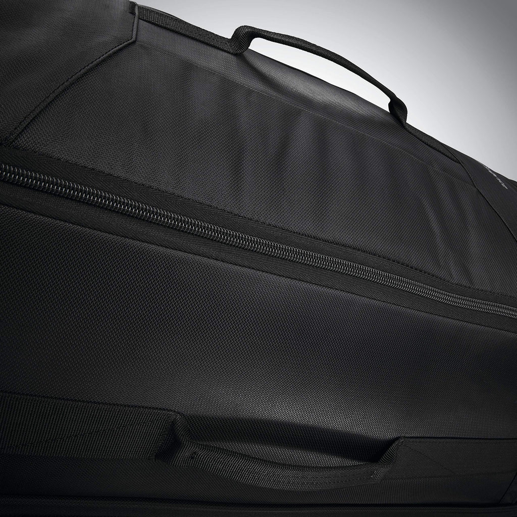 Andante 2 Rolling Duffel - 22 Sleek Black Travel Bag -  by Handbags Specialist Headquarter | Available at Handbags Specialist Headquarter