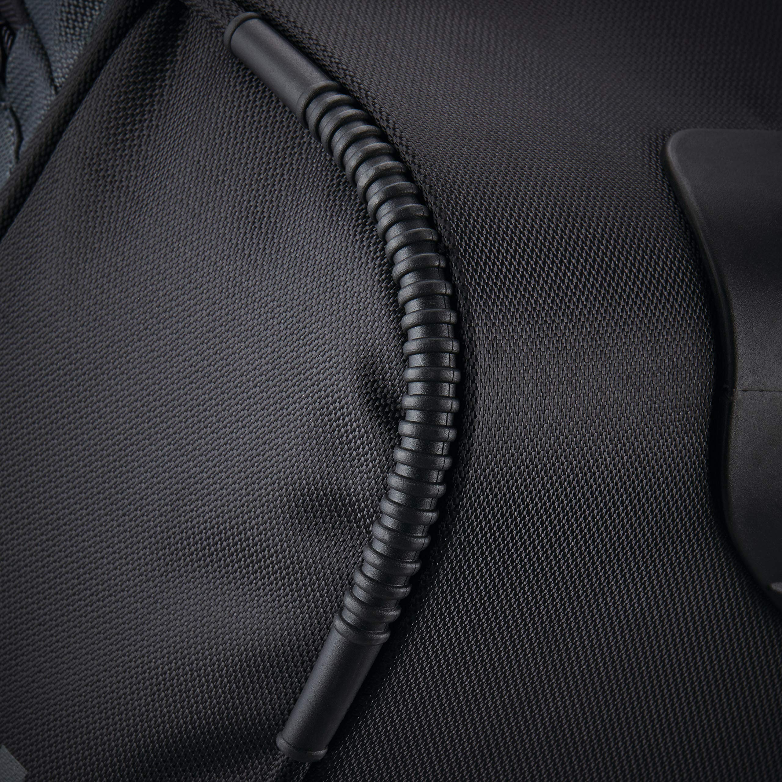 Andante 2 Rolling Duffel - 22 Sleek Black Travel Bag -  by Handbags Specialist Headquarter | Available at Handbags Specialist Headquarter