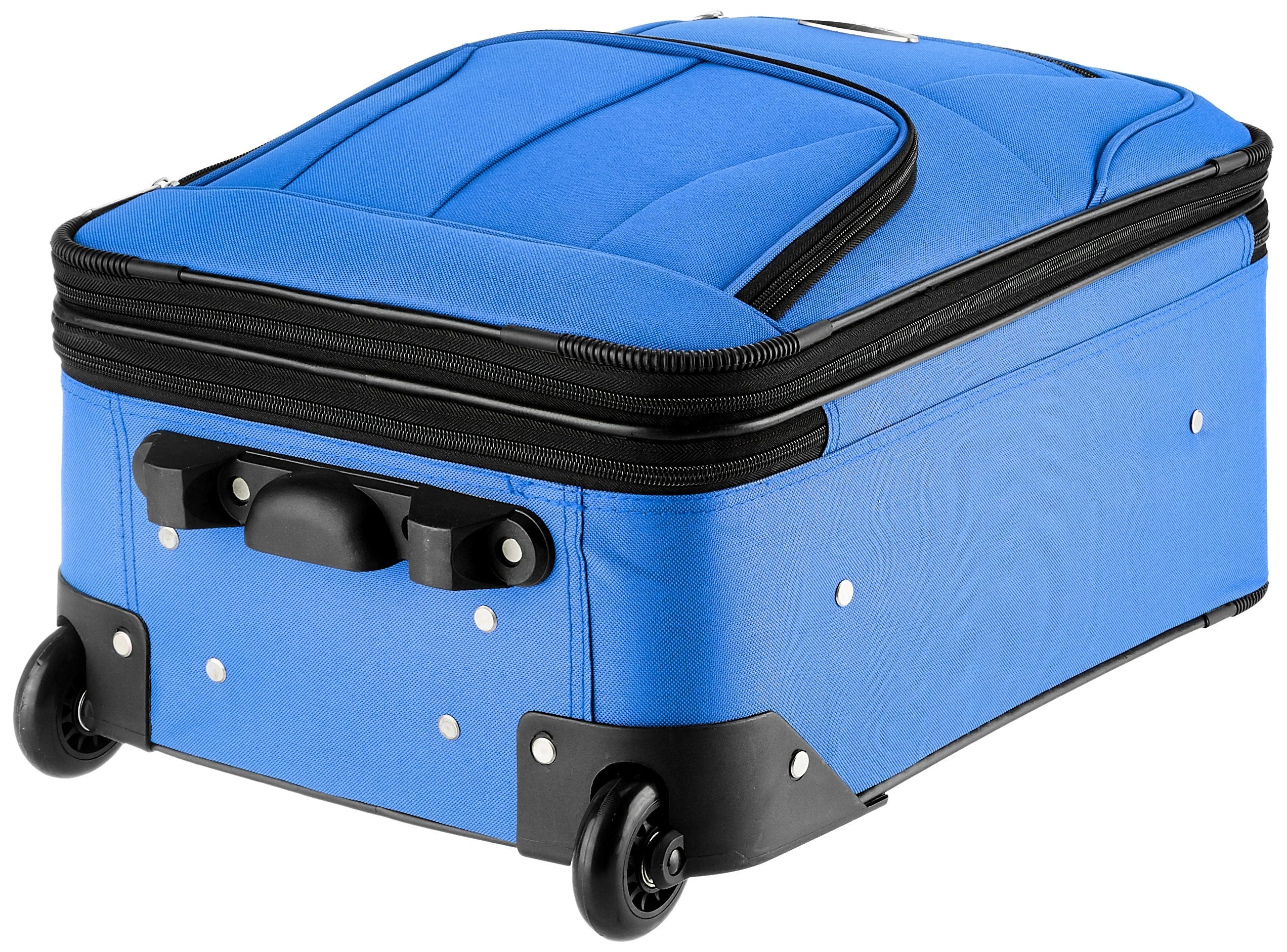 Rockland Expandable Dot Luggage Set - 2 Piece -  by Handbags Specialist Headquarter | Available at Handbags Specialist Headquarter