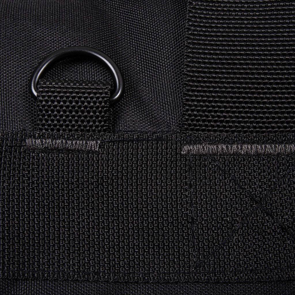 K-Cliffs Heavy Duty Tactical Range Duffel Quality Gear Travel Sports Gym Equipment Bag Military Molle Lockable Zippers with US Flag Patch 27 Inch Black – ##variant## 