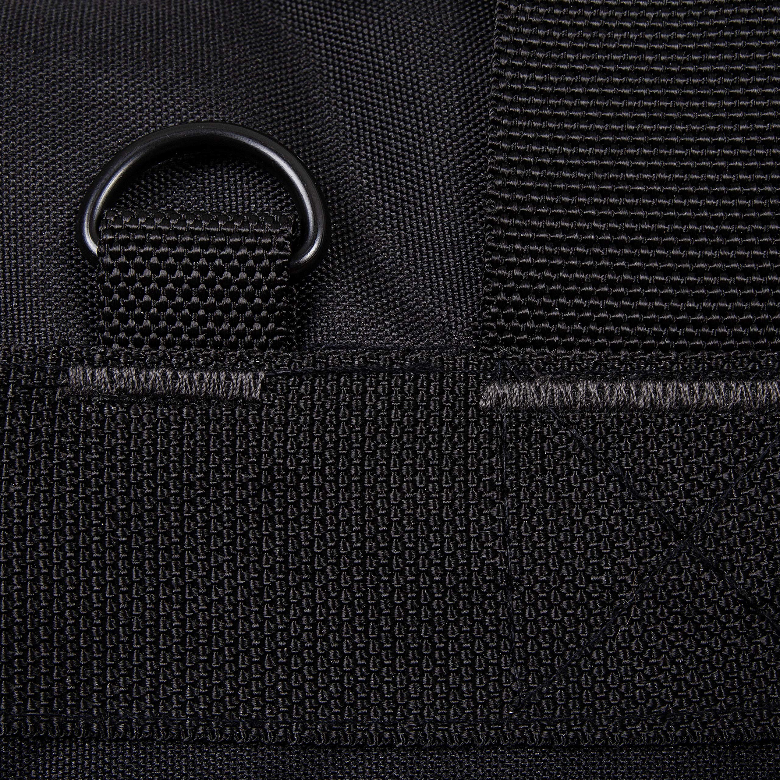 K-Cliffs Heavy Duty Tactical Range Duffel Quality Gear Travel Sports Gym Equipment Bag Military Molle Lockable Zippers with US Flag Patch 27 Inch Black – ##variant## 