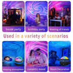 LED Galaxy Projector - Colorful Sky Night Light for Kids' Room -  by New Fashion Home Store | Available at Handbags Specialist Headquarter