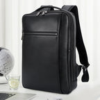 New Design Fashion Business Style Cowhide Computer Backpack Leather Stylish Laptop Bag High Quantity Leather Back Pack - Backpack Bags by Handbags Specialist Headquarter | Available at Handbags Specialist Headquarter