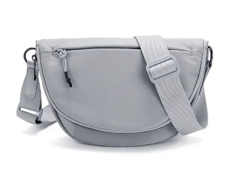 New Lulu Waterproof Nylon Fanny Pack Chest Bag Purse for Women Girl Waist Bag Crossbody Cute Belt Sport Messenger Bag - Crossbody Bag by Handbags Specialist Headquarter | Available at Handbags Specialist Headquarter