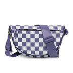 New Lulu Waterproof Nylon Fanny Pack Chest Bag Purse for Women Girl Waist Bag Crossbody Cute Belt Sport Messenger Bag - Crossbody Bag by Handbags Specialist Headquarter | Available at Handbags Specialist Headquarter