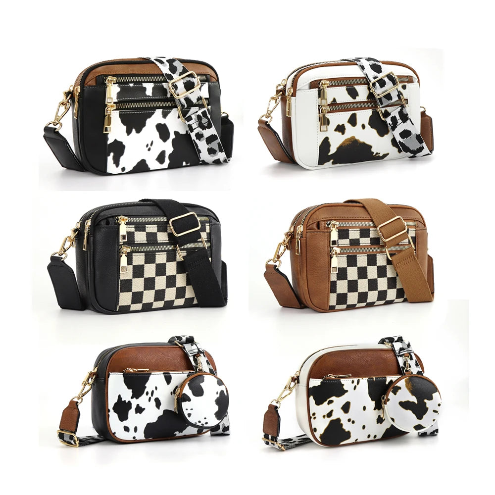 Trending Designer Women Leather Crossbody Shoulder Bag Ladies Elegant Messenger Cross Body Sling Bag for Girls - Crossbody Bag by Handbags Specialist Headquarter | Available at Handbags Specialist Headquarter