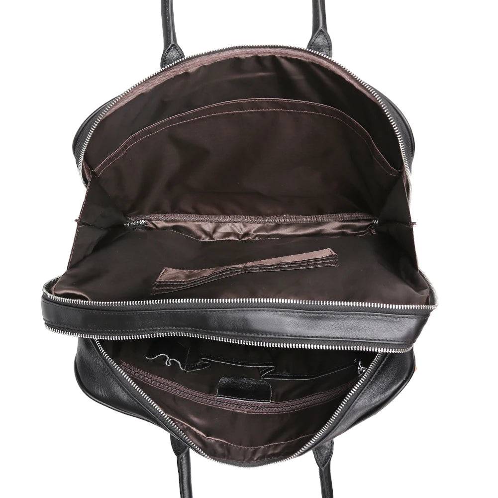 Factory Direct Sale Business Bag Leather Handbag Shoulder Bag Genuine Leather Briefcase Laptop Bag for Men Customization -  by Handbags Specialist Headquarter | Available at Handbags Specialist Headquarter