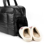 Best Selling Fluffy Soft Cotton Padded Quilted Crossbody Bag Women Puffy Handbag -  by Handbags Specialist Headquarter | Available at Handbags Specialist Headquarter