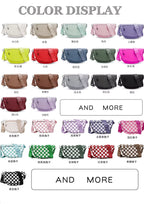 New Lulu Waterproof Nylon Fanny Pack Chest Bag Purse for Women Girl Waist Bag Crossbody Cute Belt Sport Messenger Bag - Crossbody Bag by Handbags Specialist Headquarter | Available at Handbags Specialist Headquarter