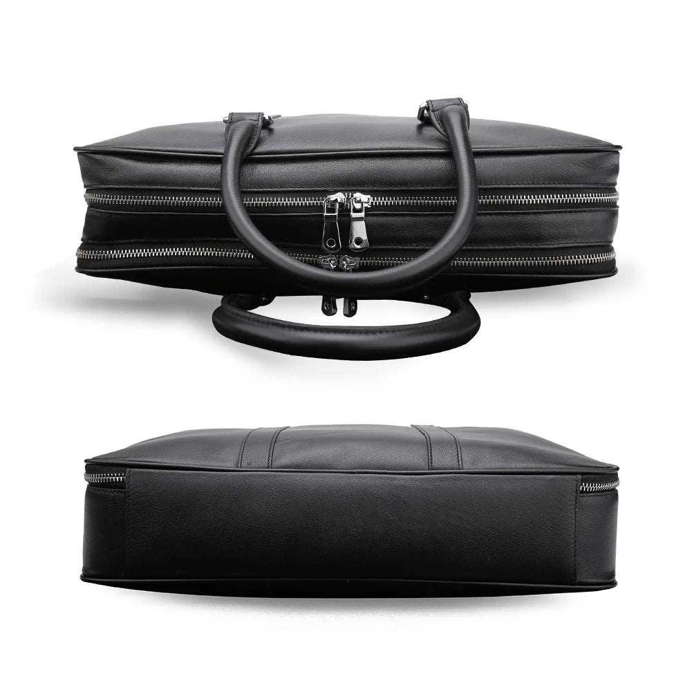 Factory Direct Sale Business Bag Leather Handbag Shoulder Bag Genuine Leather Briefcase Laptop Bag for Men Customization -  by Handbags Specialist Headquarter | Available at Handbags Specialist Headquarter
