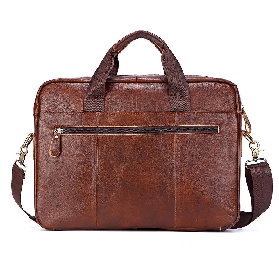 Men Genuine Leather Handbags Casual Leather Laptop Bags Male Business Travel Messenger Bags Men's Crossbody Shoulder Bag -  by LACHIOUR Store | Available at Handbags Specialist Headquarter