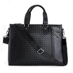 Leather Handbag Business Office Briefcase Genuine Leather Laptop Bag for Men - Handbags by Handbags Specialist Headquarter | Available at Handbags Specialist Headquarter