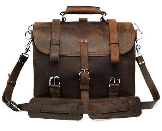 Vintage Crazy horse Genuine Leather Men Travel Bags Luggage Travel Bag Leather Men Duffle Bag Large Men Weekend Bag Overnight -  by eprolo | Available at Handbags Specialist Headquarter