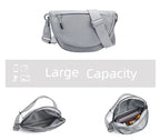 New Lulu Waterproof Nylon Fanny Pack Chest Bag Purse for Women Girl Waist Bag Crossbody Cute Belt Sport Messenger Bag - Crossbody Bag by Handbags Specialist Headquarter | Available at Handbags Specialist Headquarter