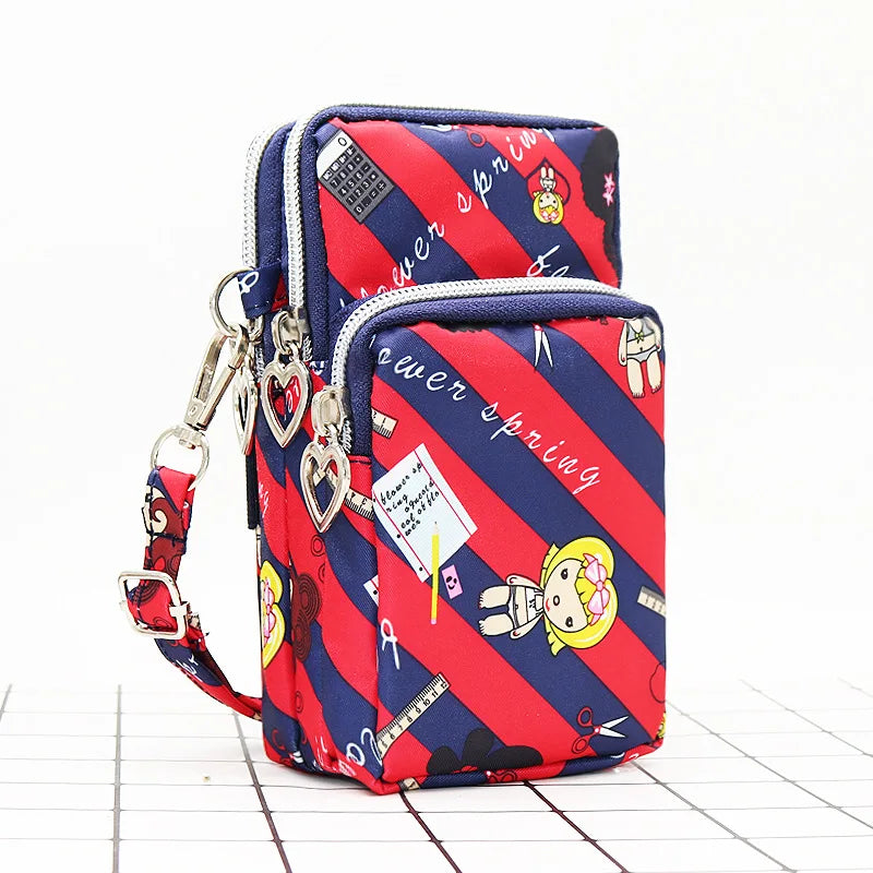 Retro Sports Shoulder Phone Wallet - Wallet by TianTian Store | Available at Handbags Specialist Headquarter