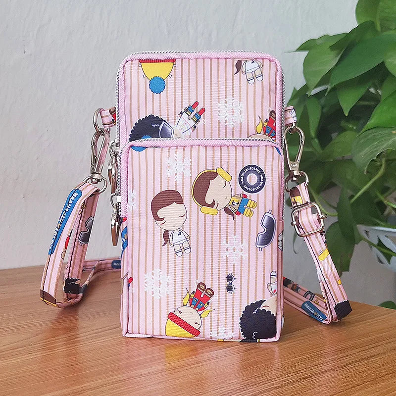 Retro Sports Shoulder Phone Wallet - Wallet by TianTian Store | Available at Handbags Specialist Headquarter