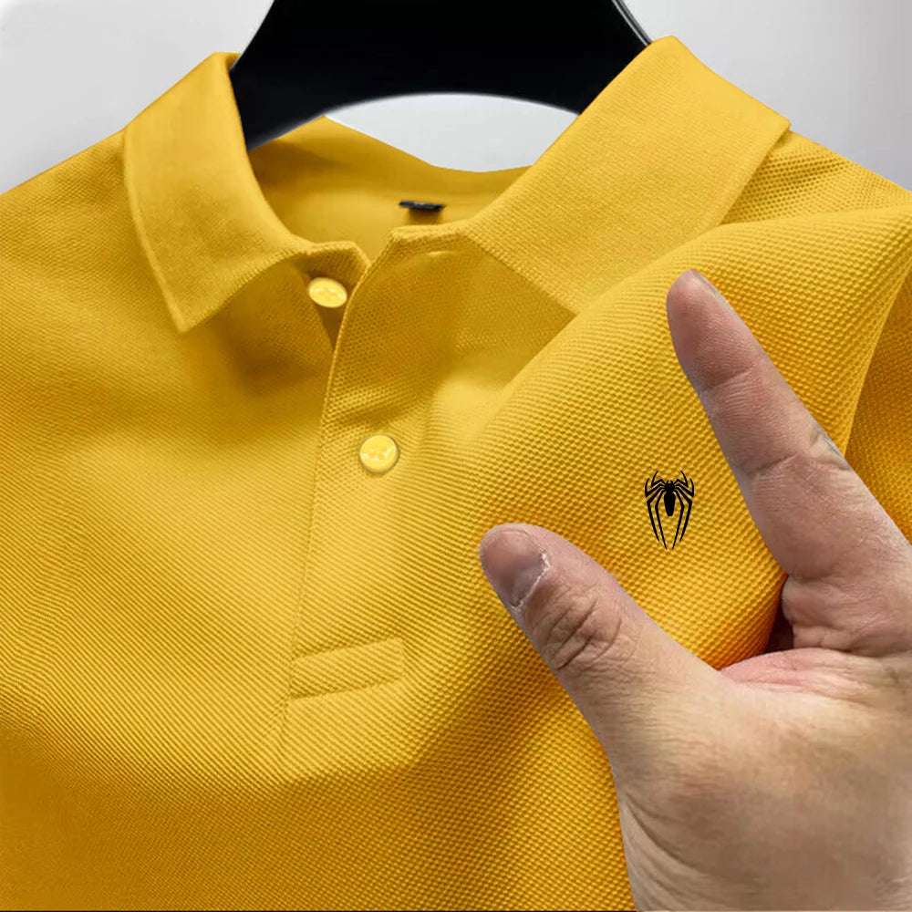 Summer New Men's Polo Collar Shirt - Casual and Versatile - Men's Polo by Handbags Specialist Headquarter | Available at Handbags Specialist Headquarter