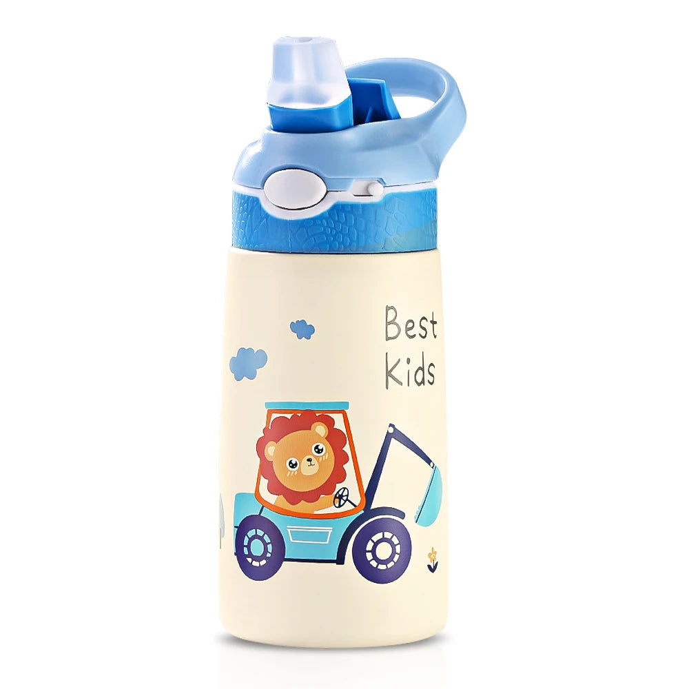 CuddleSip 400ML Kids Cartoon Thermo Bottle - Water Bottles by eprolo | Available at Handbags Specialist Headquarter