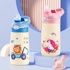 CuddleSip 400ML Kids Cartoon Thermo Bottle - Water Bottles by eprolo | Available at Handbags Specialist Headquarter