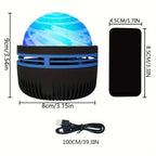 LED Galaxy Projector - Colorful Sky Night Light for Kids' Room -  by New Fashion Home Store | Available at Handbags Specialist Headquarter
