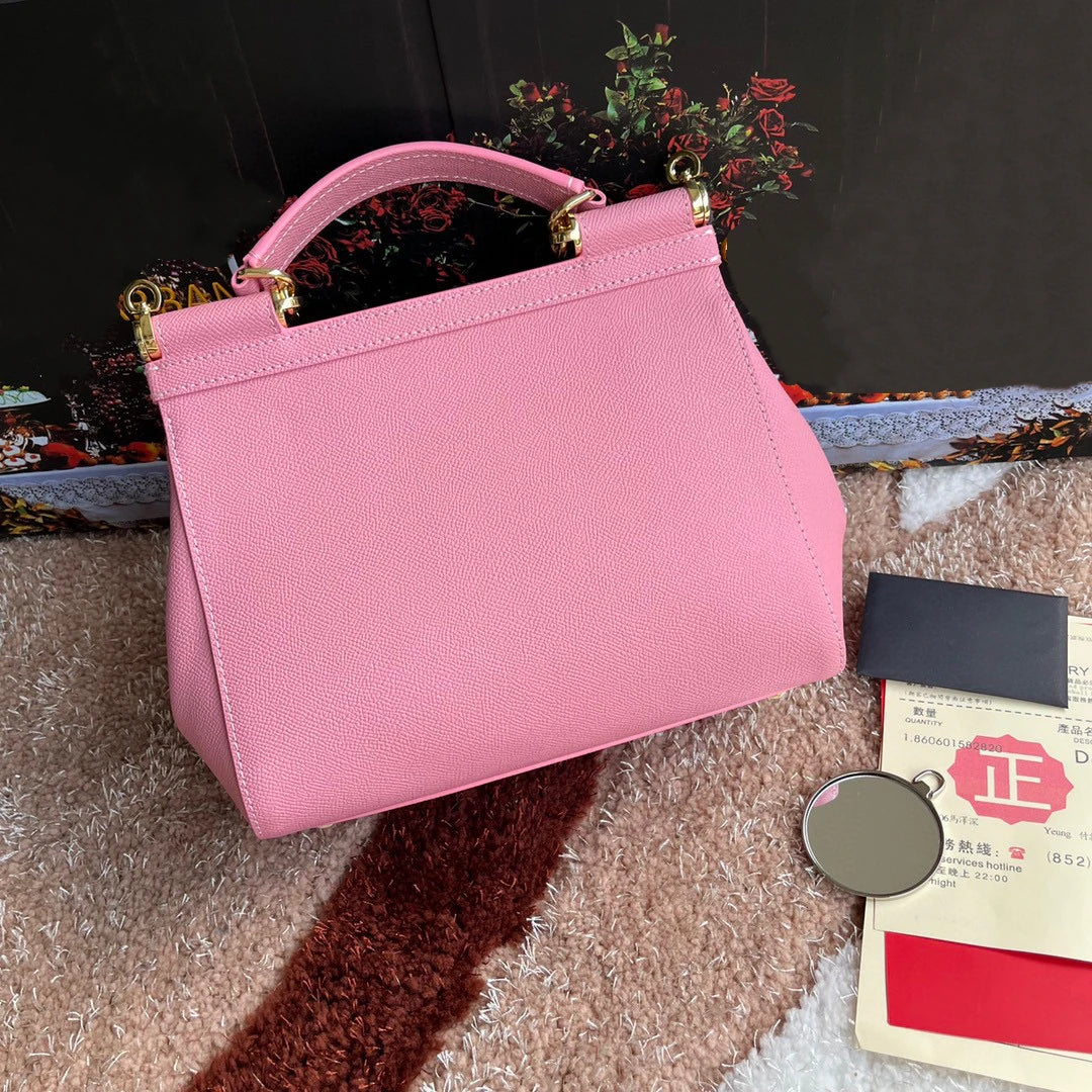 Luxury Brand Genuine Leather Women's Handbag, High-End Large Capacity Fashionable Crossbody Bag, Versatile Shoulder Bag