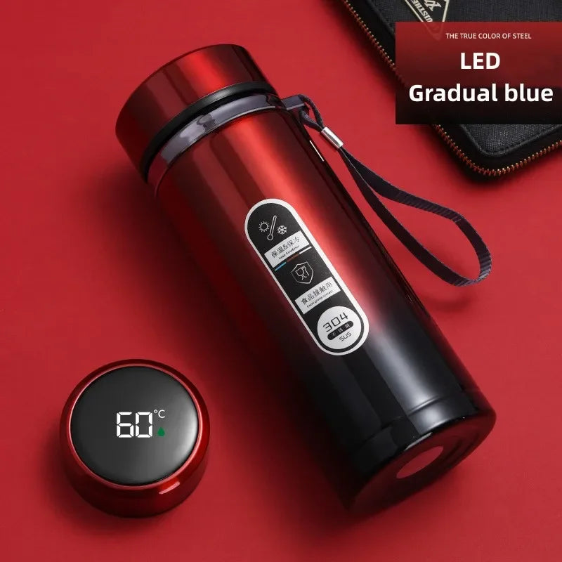 500ml-1L Stainless Steel Thermos Bottle - LED Temperature Display Vacuum Flask - Water Bottles by Shop1104693174 Store | Available at Handbags Specialist Headquarter