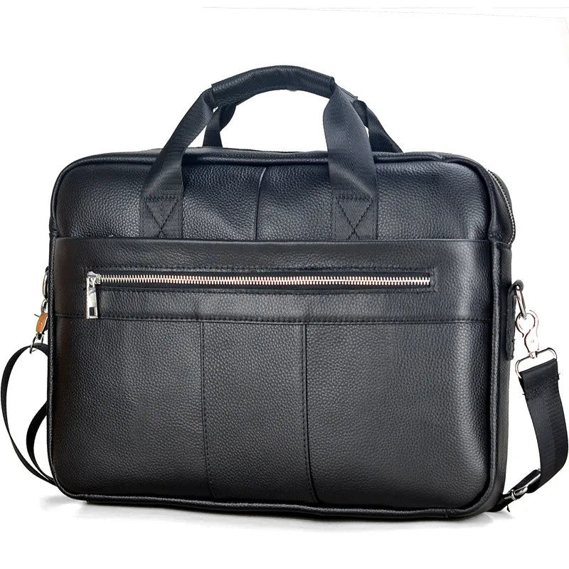 Men Genuine Leather Handbags Casual Leather Laptop Bags Male Business Travel Messenger Bags Men's Crossbody Shoulder Bag -  by LACHIOUR Store | Available at Handbags Specialist Headquarter