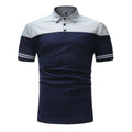 Men's Casual Striped Polo Shirt - Summer Style - Men's Polo shirt by Handbags Specialist Headquarter | Available at Handbags Specialist Headquarter