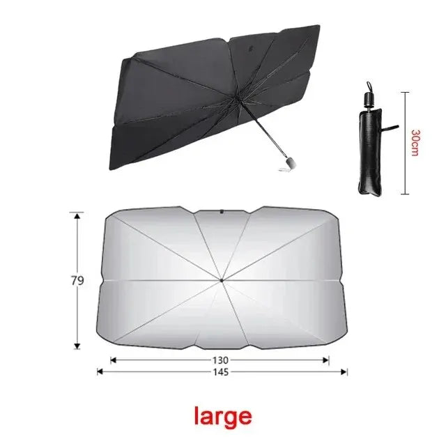 Universal Car Sunshade Umbrella -  by Stone's Store | Available at Handbags Specialist Headquarter
