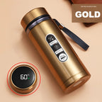 500ml-1L Stainless Steel Thermos Bottle - LED Temperature Display Vacuum Flask - Water Bottles by Shop1104693174 Store | Available at Handbags Specialist Headquarter